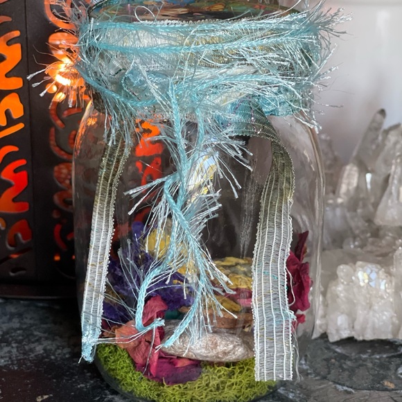 Blue Mixed Media Art - Picture 3 of 7